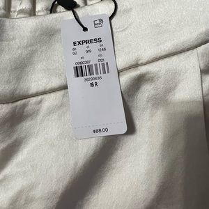 Express high waisted satin pants